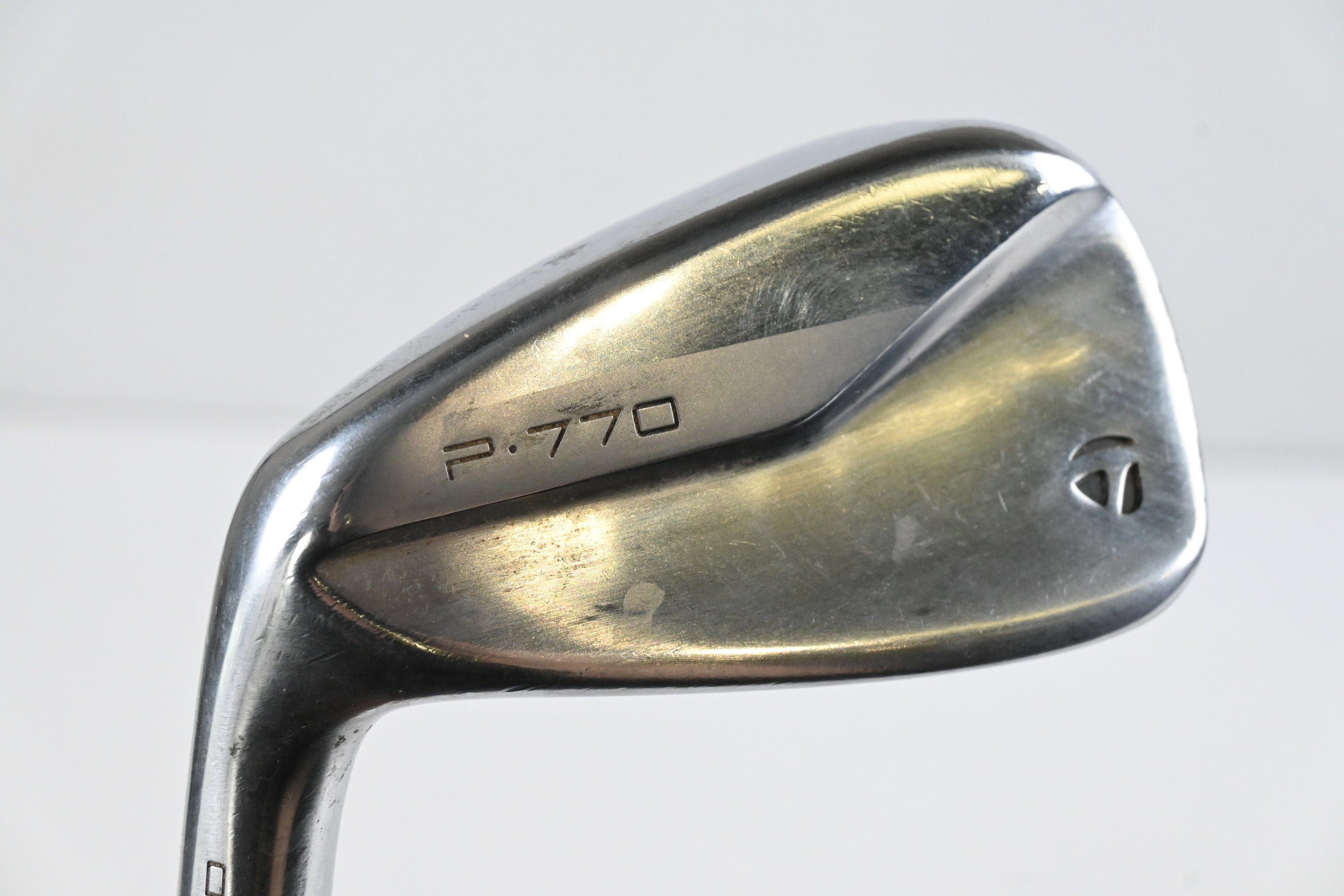 Left Hand Taylormade P770 2020 #8 Iron / Stiff Flex Project X Rifle Steel Shaft