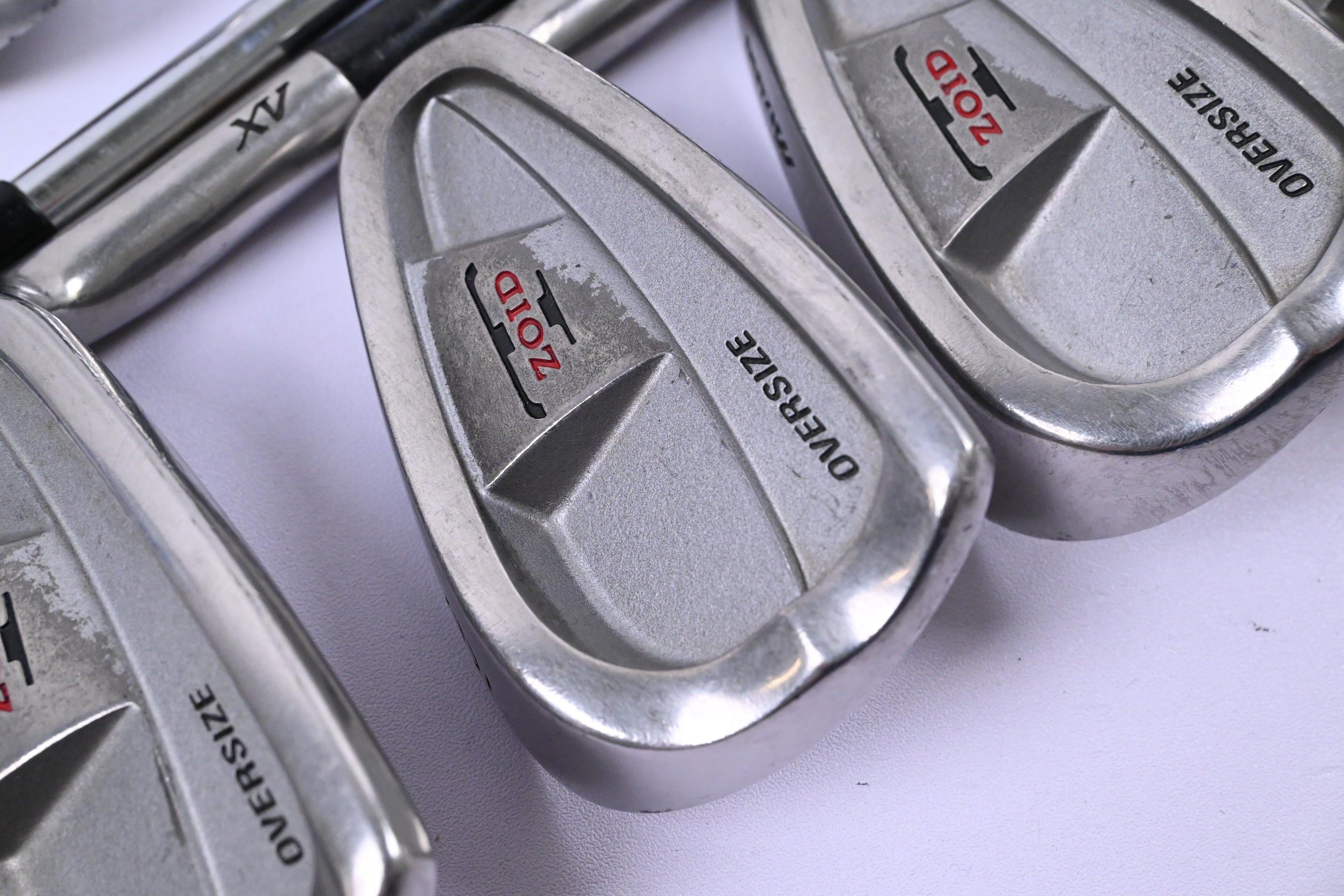 Mizuno T-Zoid O/S Irons / 3-PW+SW / Regular Flex Dynalite Gold R400 Shafts