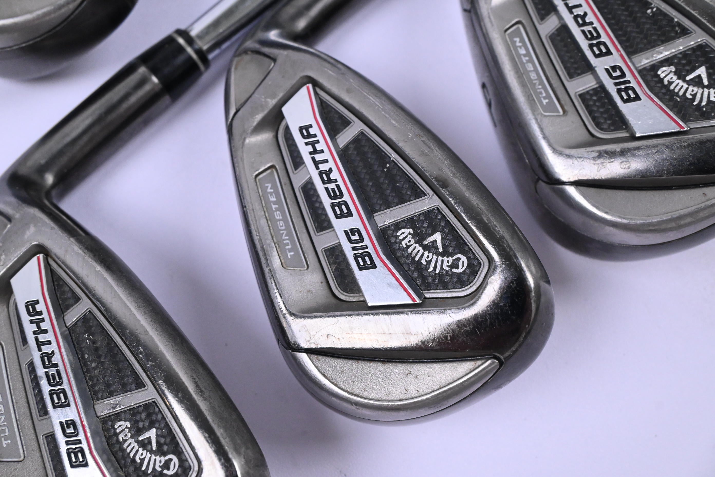 Callaway Big Bertha OS 2017 Irons / 6-PW / Stiff Flex Speedstep 80 Shafts
