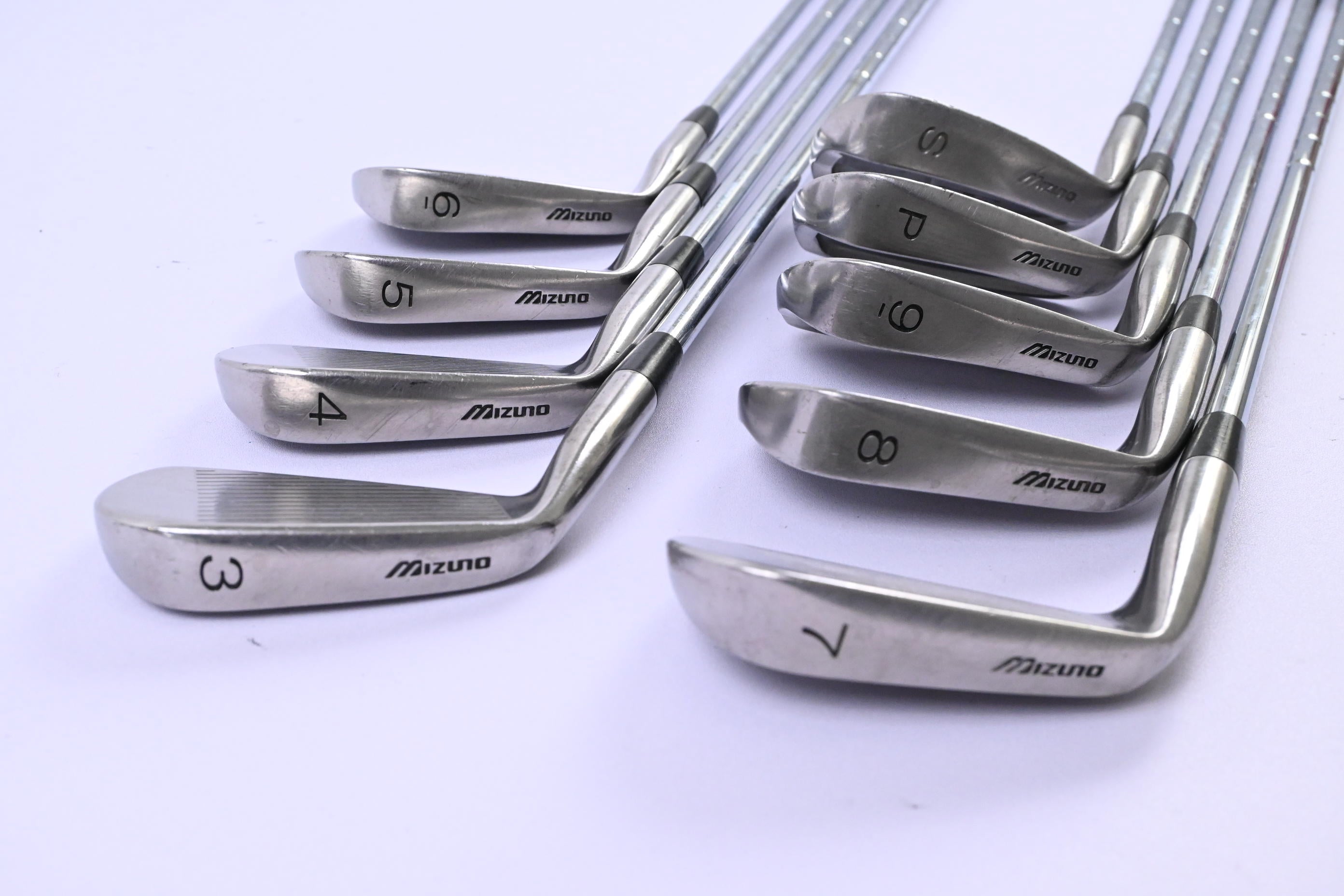 Mizuno T-Zoid O/S Irons / 3-PW+SW / Regular Flex Dynalite Gold R400 Shafts