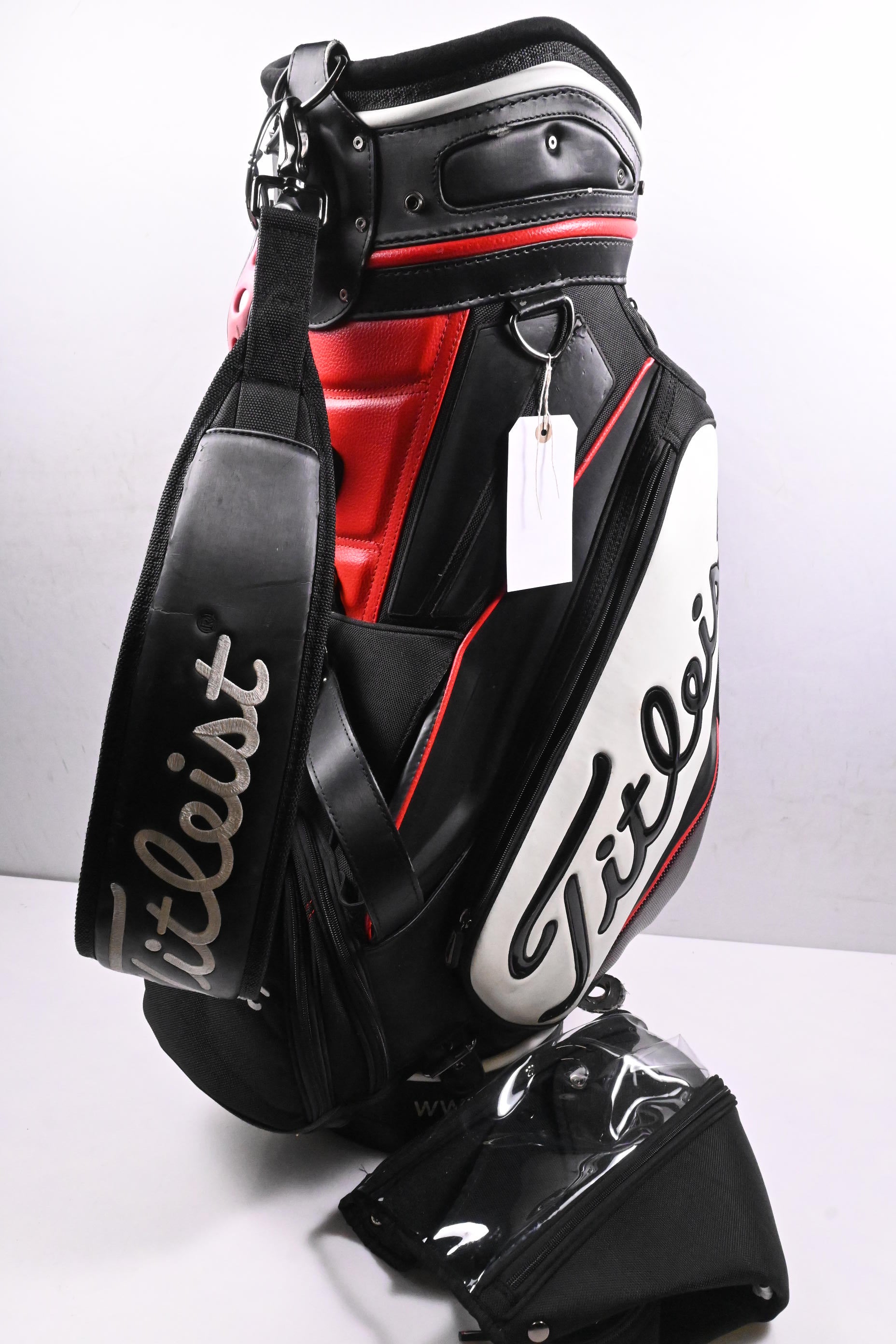 Titleist Tour Bag / 6-Way Divider / Black, White, Red