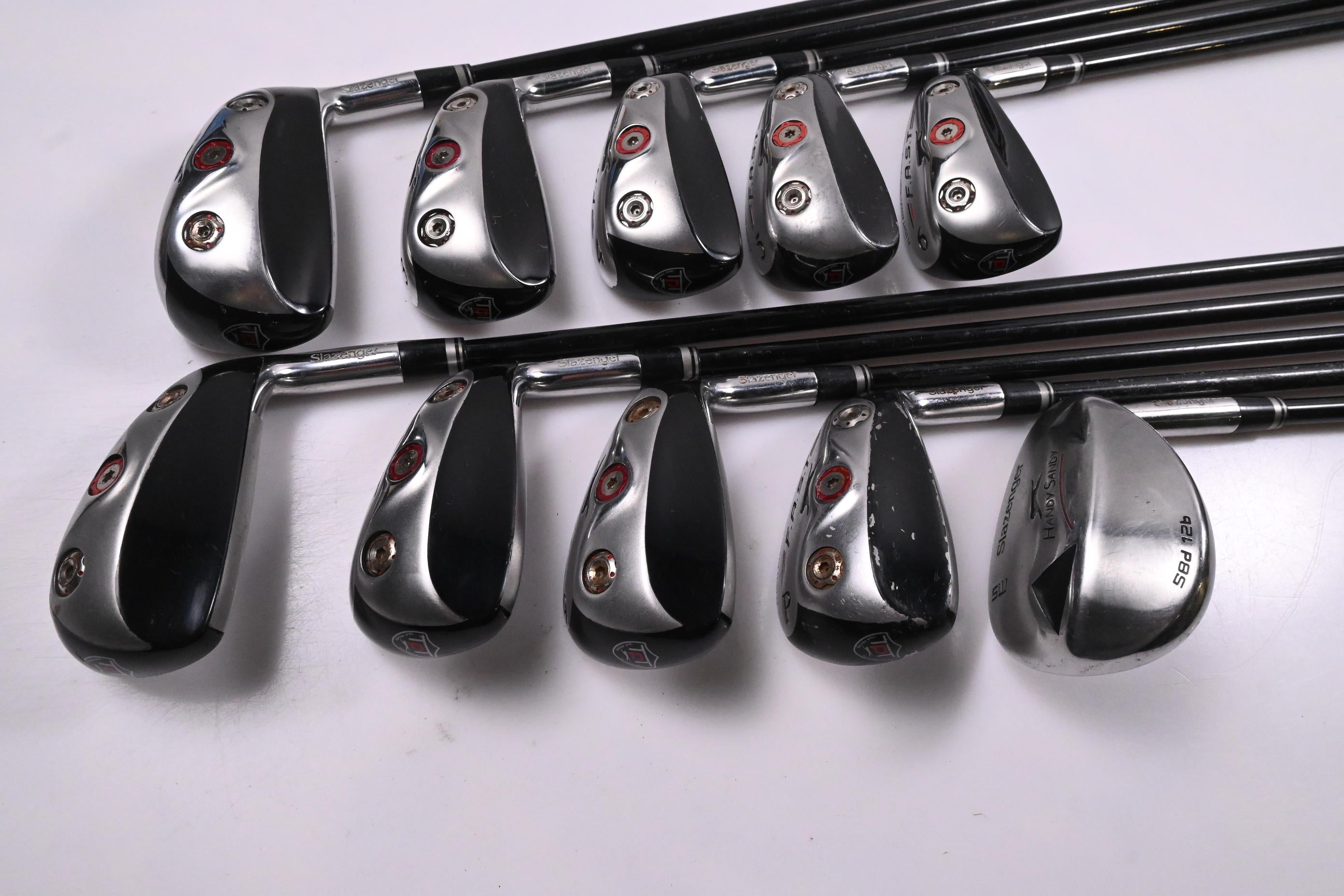 Slazenger F.A.S.T Irons / 2-PW+SW / Regular Flex Slazenger Shafts