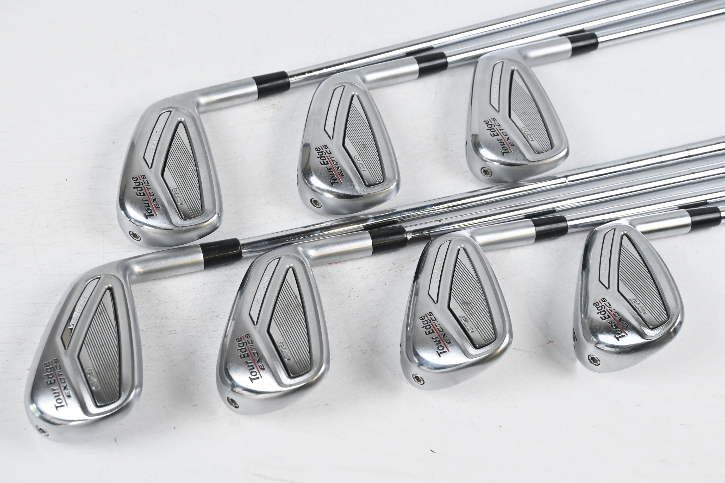 Tour Edge C721 Irons / 5-PW+GW / Stiff Flex XP 85 S300 Shafts