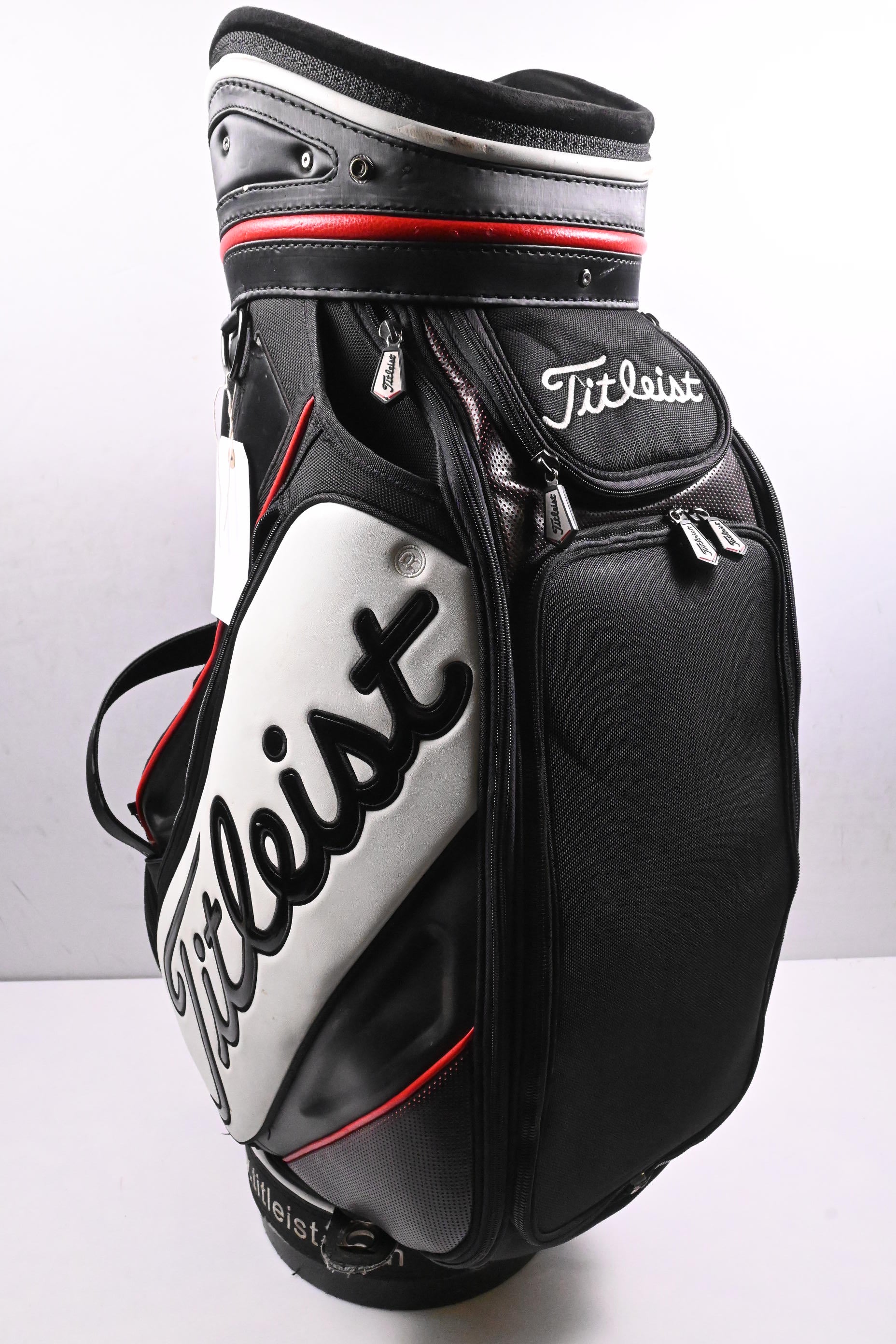 Titleist Tour Bag / 6-Way Divider / Black, White, Red