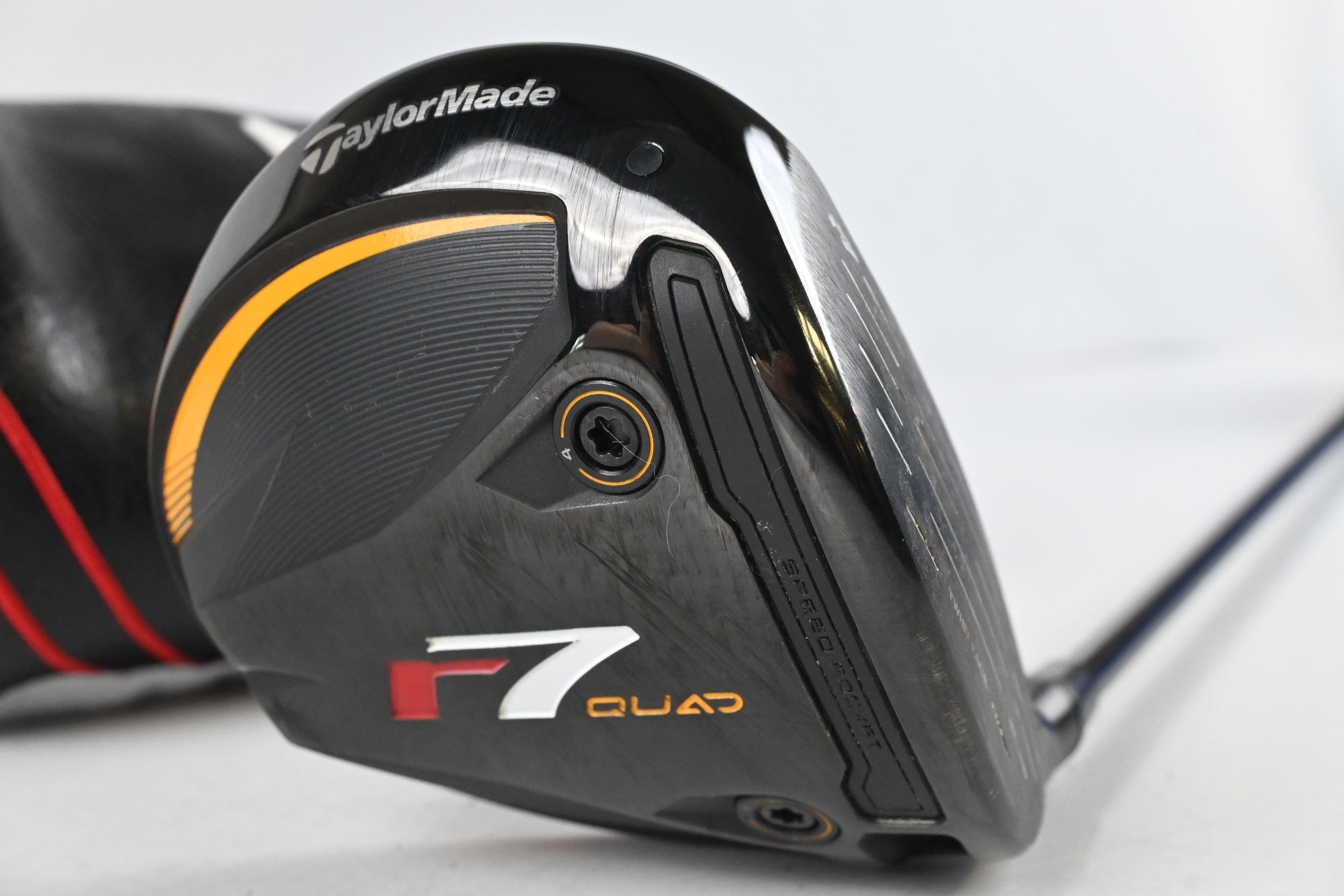 Taylormade R7 Quad Mini Driver / 13.5 Degree / Stiff Flex Fujikura Speeder MD 6