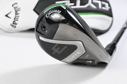 Callaway Elyte X #4 Hybrid / 21 Degree / Stiff Flex Denali Charcoal 70 Shaft