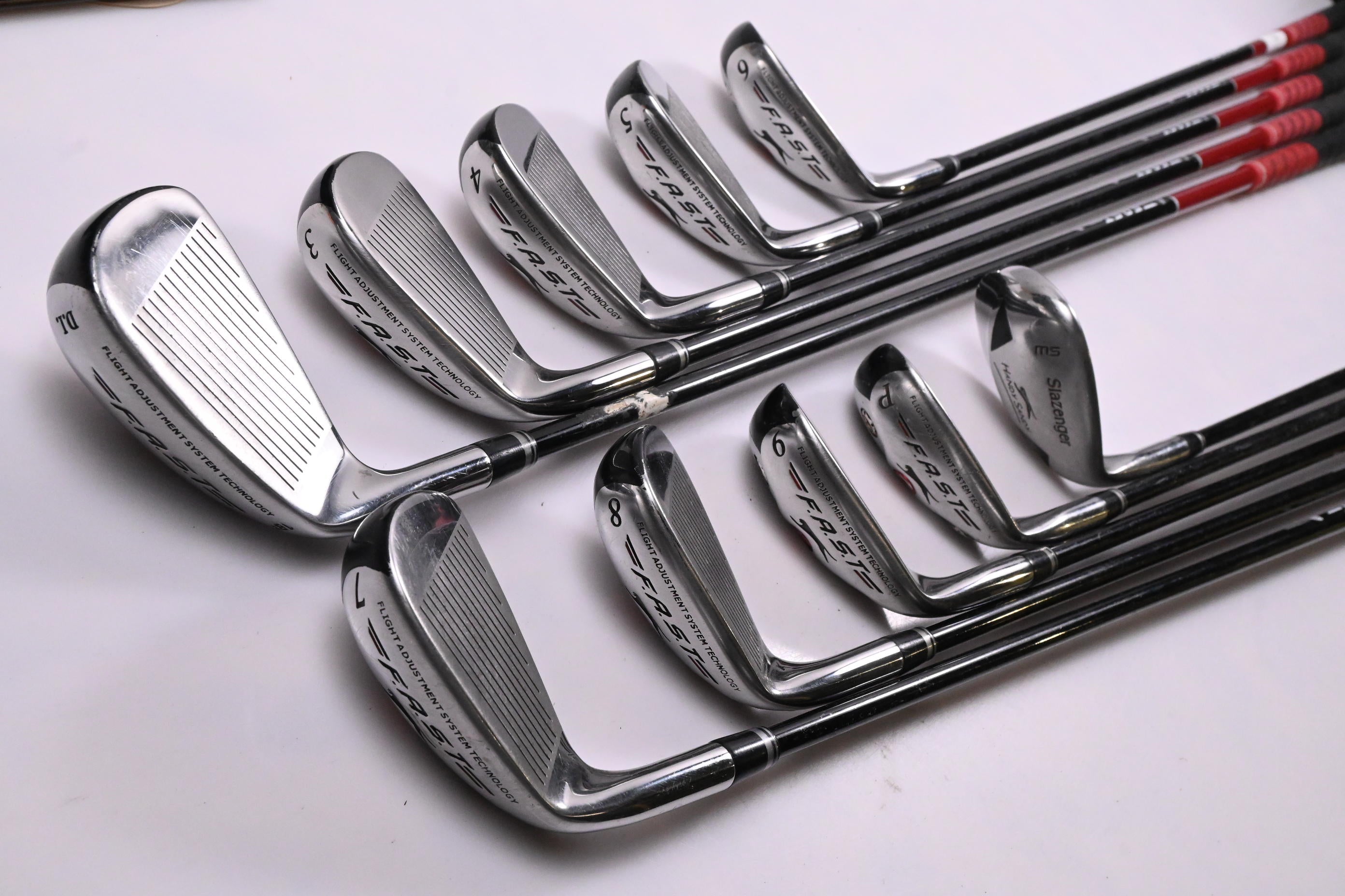 Slazenger F.A.S.T Irons / 2-PW+SW / Regular Flex Slazenger Shafts