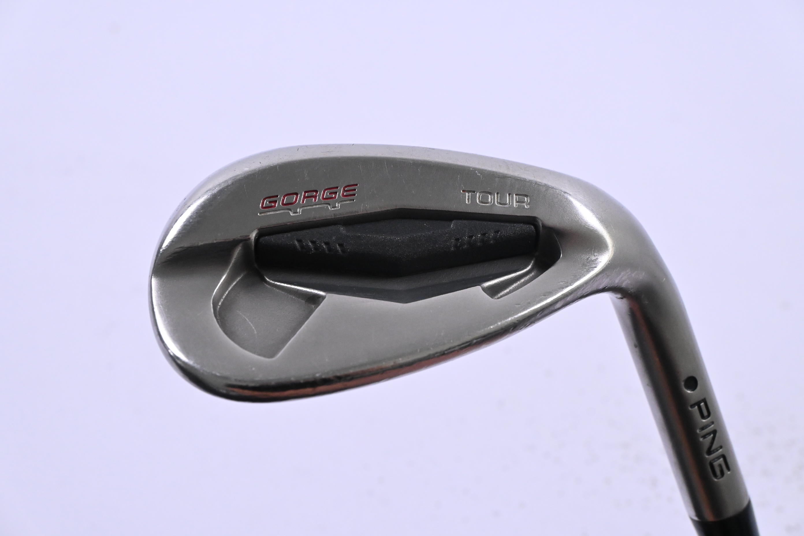 Ping Tour Gorge Lob Wedge / 58 Degree / Black Dot / Stiff Flex Ping CF5 Shaft