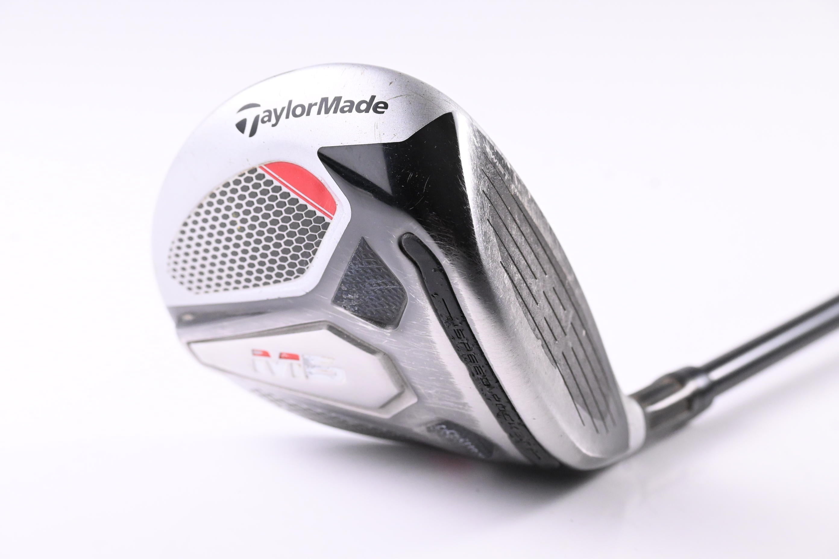 Taylormade M6 #3 Wood / 15 Degree / Stiff Flex Fujikura Atmos Orange 6 Shaft