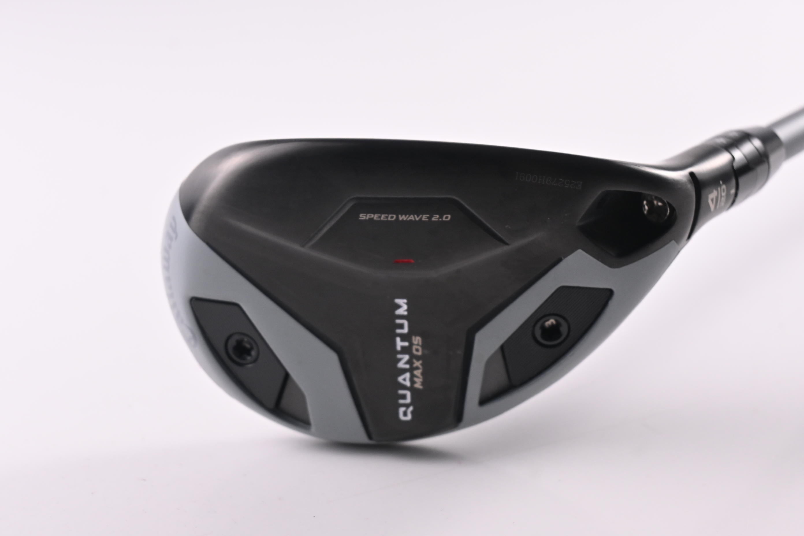 Callaway Quantum Max OS #4 Hybrid / 20 Degree / Stiff Flex Denali Frost Silver