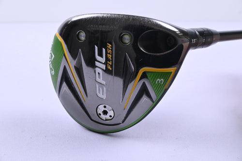Callaway Epic Flash #3 Wood / 15 Degree / Senior Flex Accra FX 3.0 150 Shaft