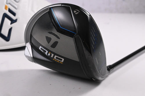 TaylorMade Qi10 Max Driver / 9 Degree / Stiff Flex Tensei AV Blue 65 Shaft