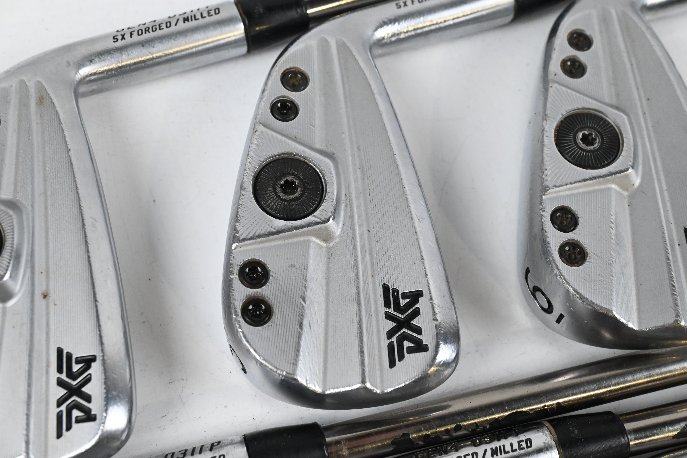 PXG 0311 P Gen4 Irons / 4-PW / Regular Flex Recoil ESX 460 Shafts