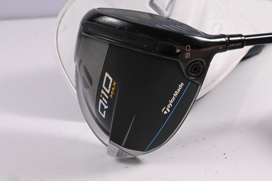 TaylorMade Qi10 Max Driver / 9 Degree / Stiff Flex Tensei AV Blue 65 Shaft