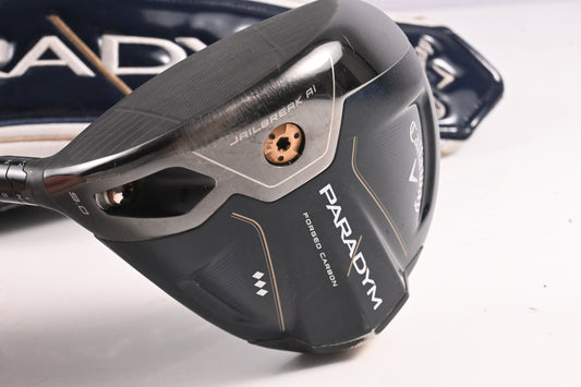 Left Hand Callaway Paradym Triple Diamond Driver / 9 Degree / X-Flex Tensei AV