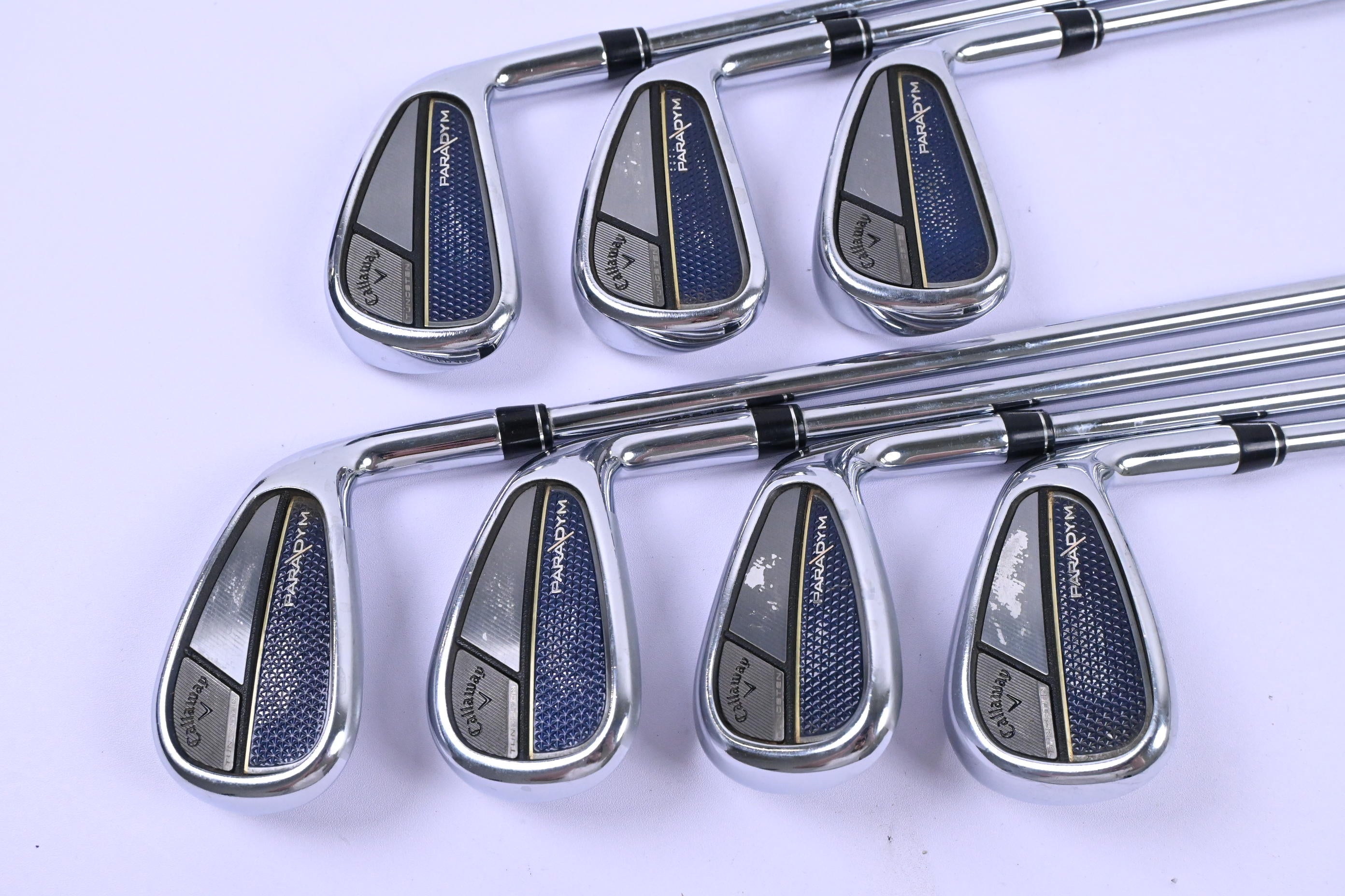 Callaway Paradym Irons / 5-PW+GW / Regular Flex Elevate MPH 95 Shafts