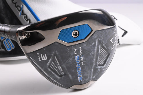 Left Hand Callaway Paradym Ai Smoke Max #3 Wood / 15 Degree / Stiff Flex Tensei