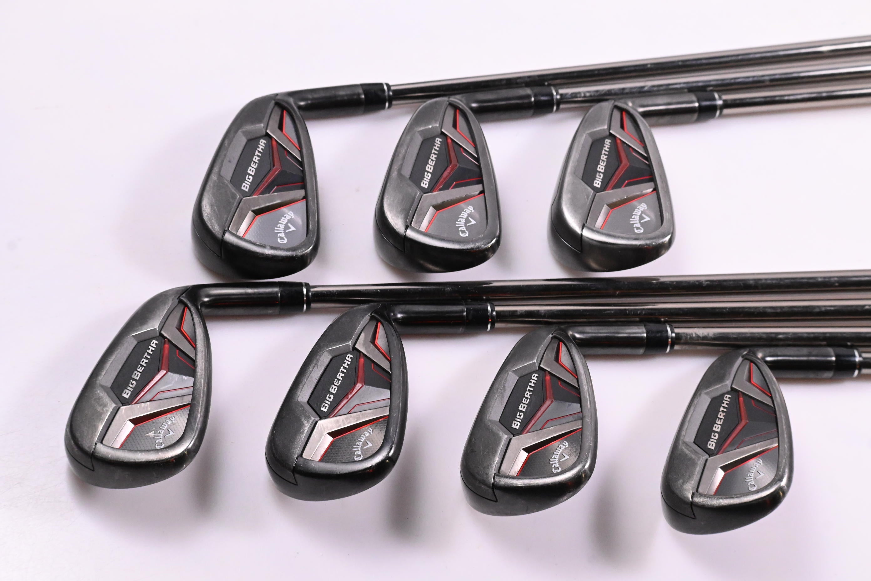 Callaway Big Bertha CF19 Irons / 5-PW+AW / Regular Flex Recoil ESX 460 Shafts