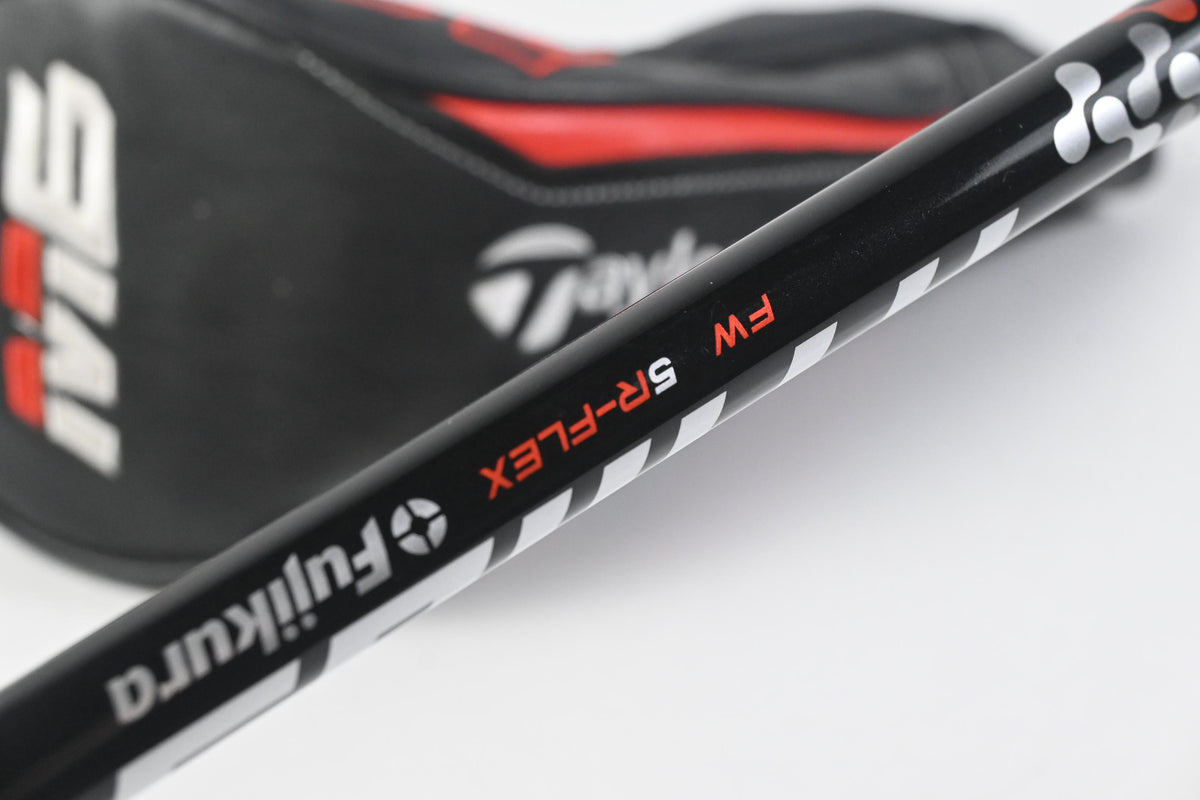 Taylormade M6 #3 Wood / 15 Degree / Regular Flex Fujikura Atmos Red 5 Shaft
