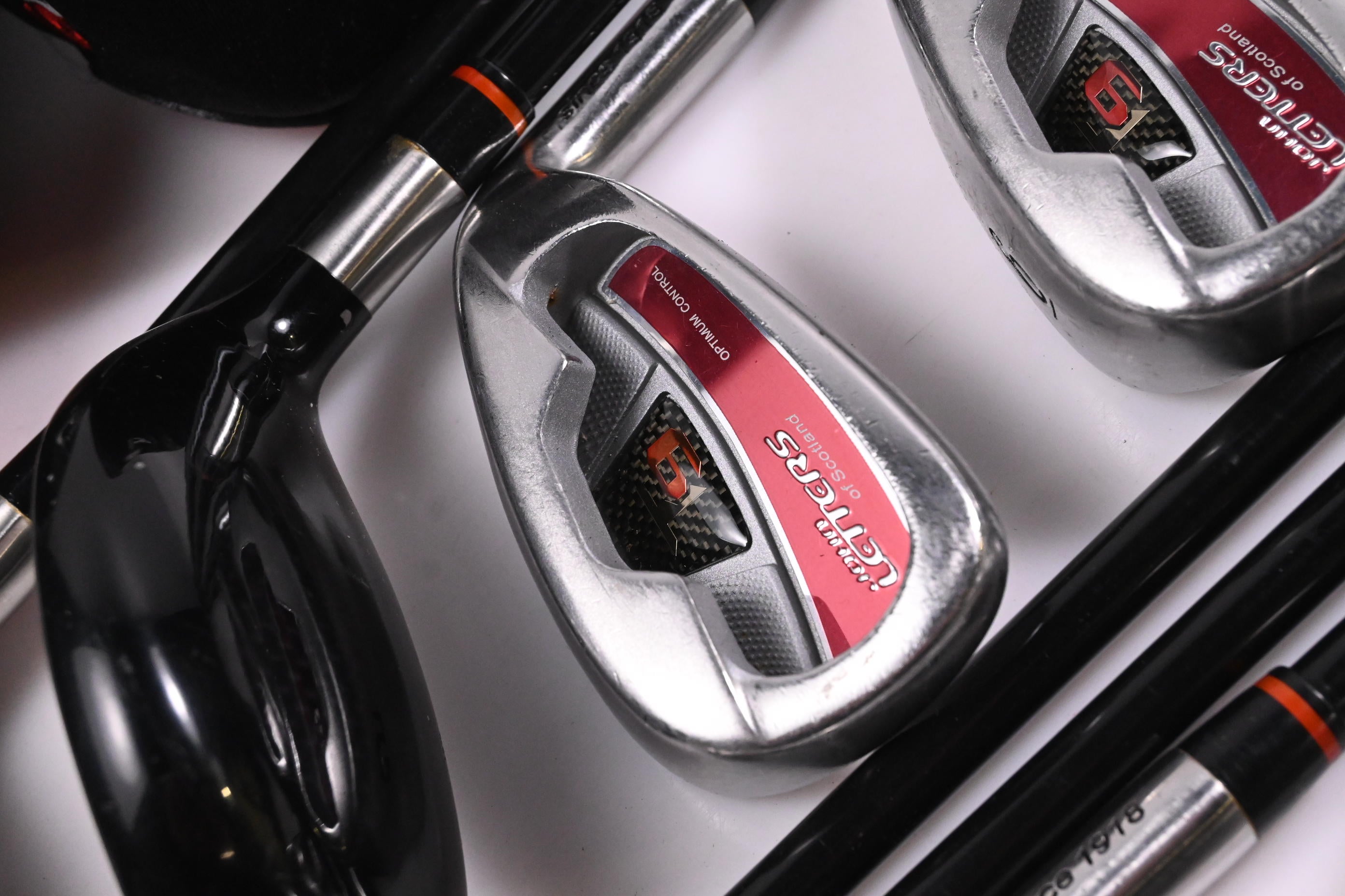 John Letters T9 Irons / 3-4H+5-PW+SW / Regular Flex AcerLite Shafts