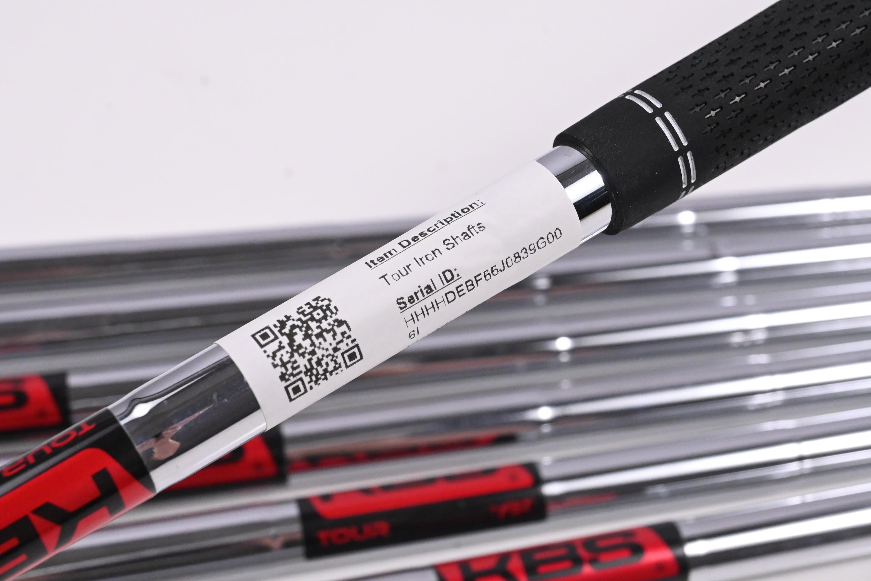 KBS Tour Iron Shafts / Stiff Flex / Set of 7 / .355" Tip
