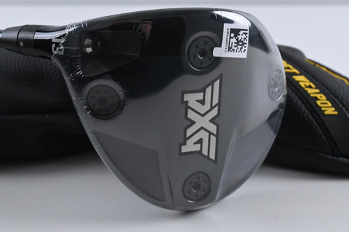 Left Hand PXG Secret Weapon Mini Driver / 13 Degree / Stiff Flex Denali Blue 50