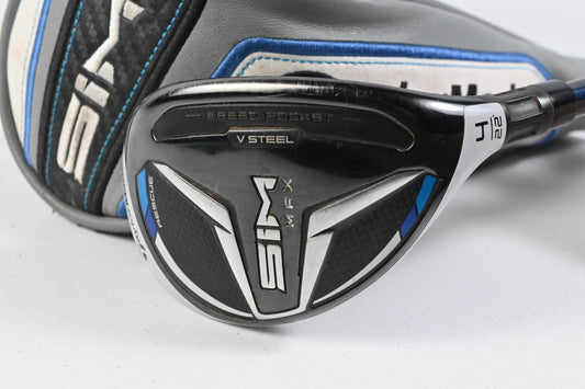 Taylormade SIM Max #4 Hybrid / 22 Degree / Stiff Flex Fujikura Ventus Blue 7