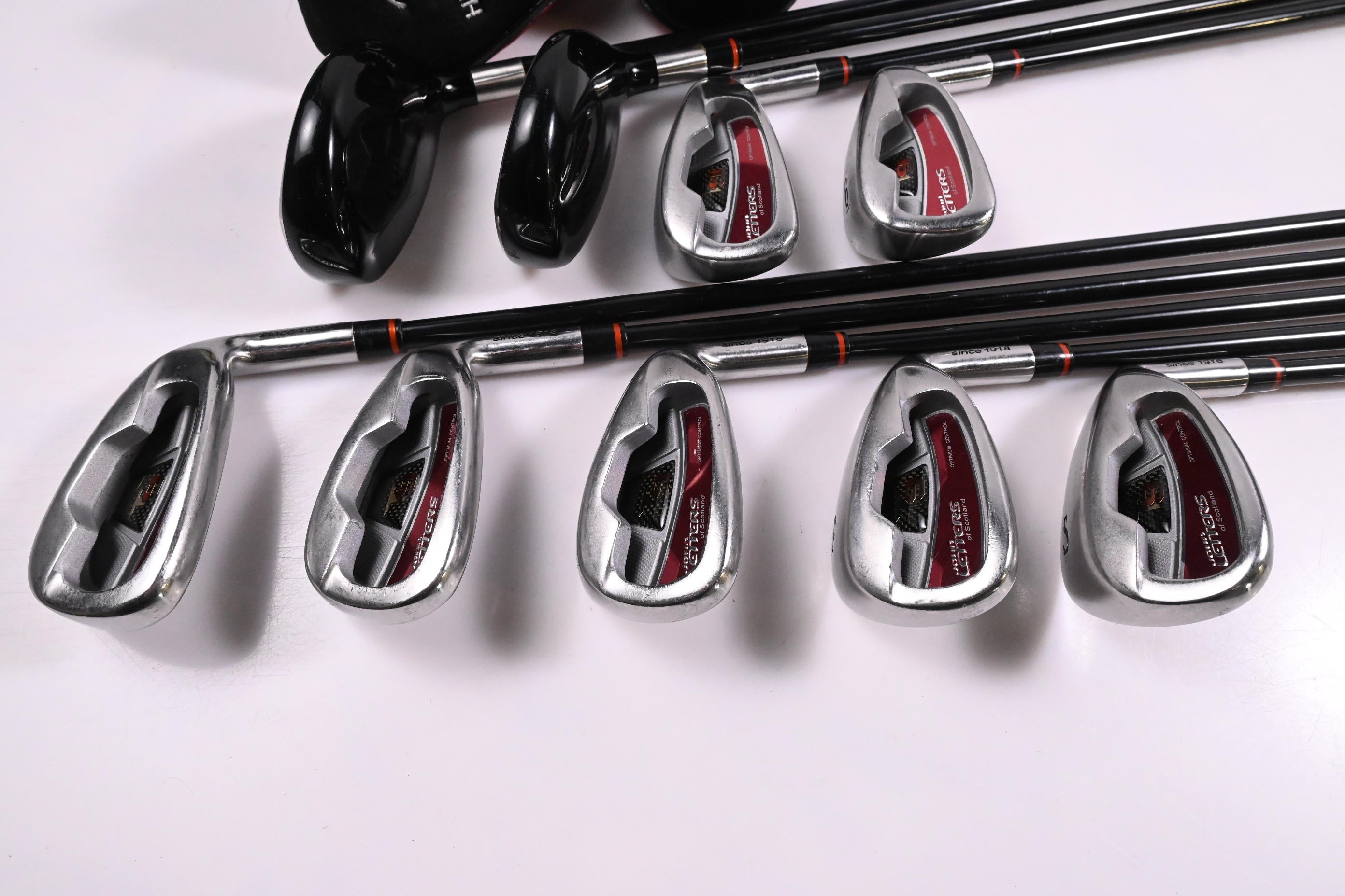 John Letters T9 Irons / 3-4H+5-PW+SW / Regular Flex AcerLite Shafts