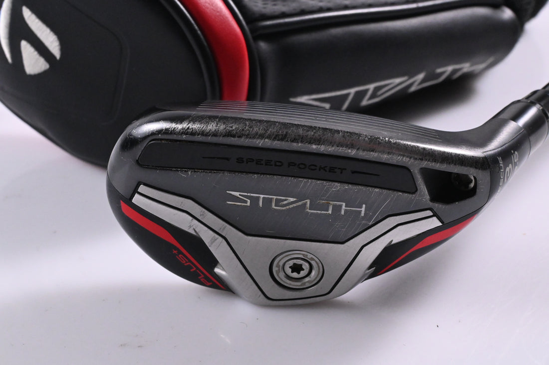 Taylormade Stealth Plus #3 Hybrid / 19.5 Degree / Stiff Flex HZRDUS Smoke Red 80