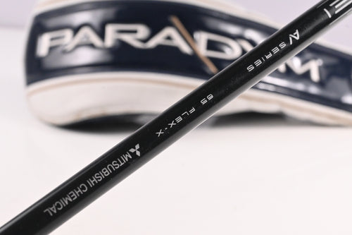 Left Hand Callaway Paradym Triple Diamond Driver / 9 Degree / X-Flex Tensei AV