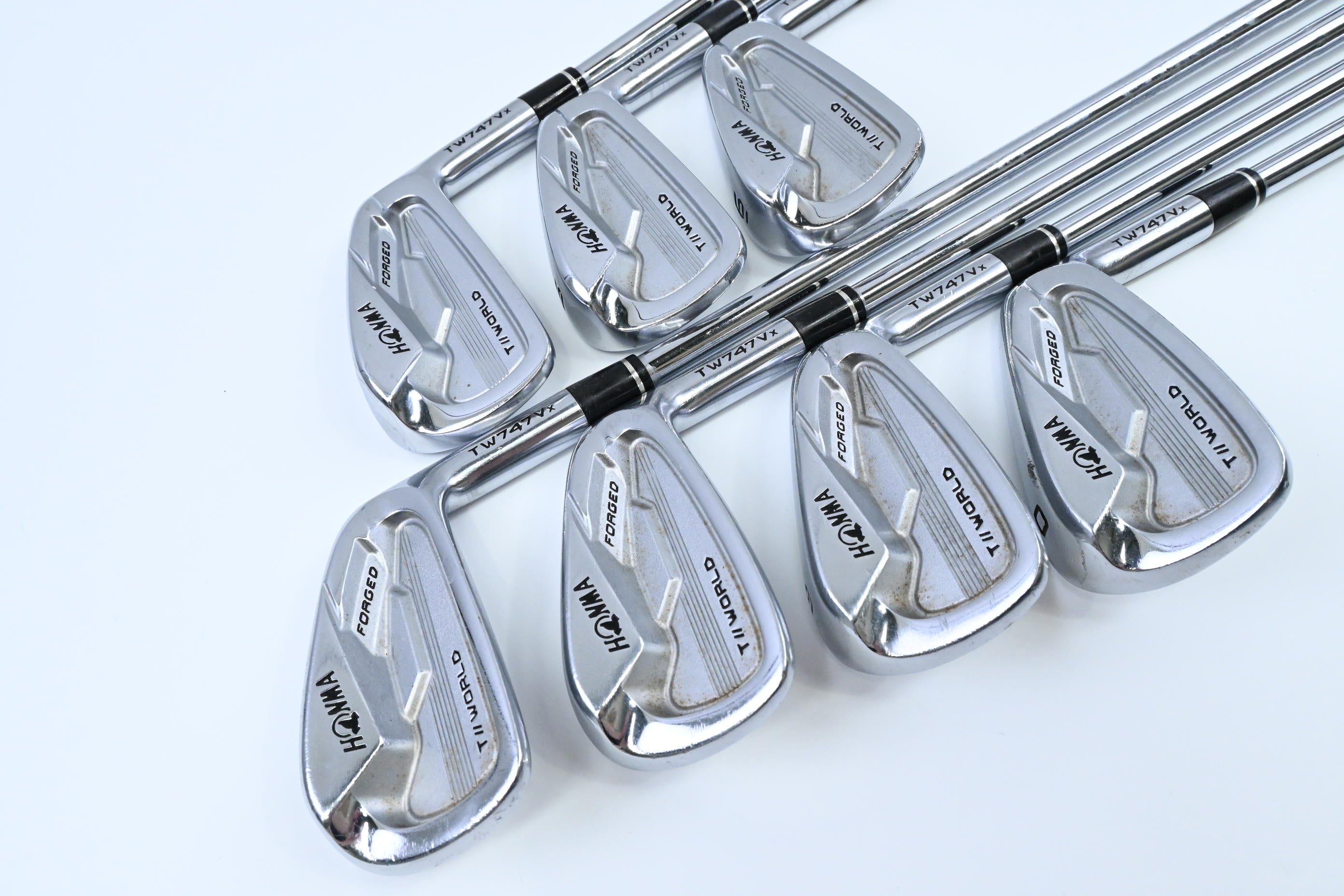 Honma TW747 VX Irons / 4-PW / Stiff Flex NS Pro Modus3 Tour 105 Shafts