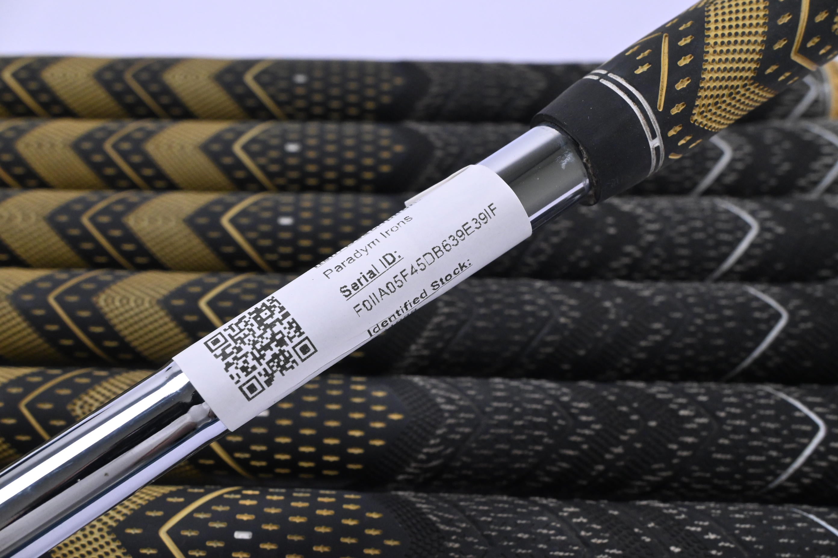 Callaway Paradym Irons / 5-PW+GW / Regular Flex Elevate MPH 95 Shafts