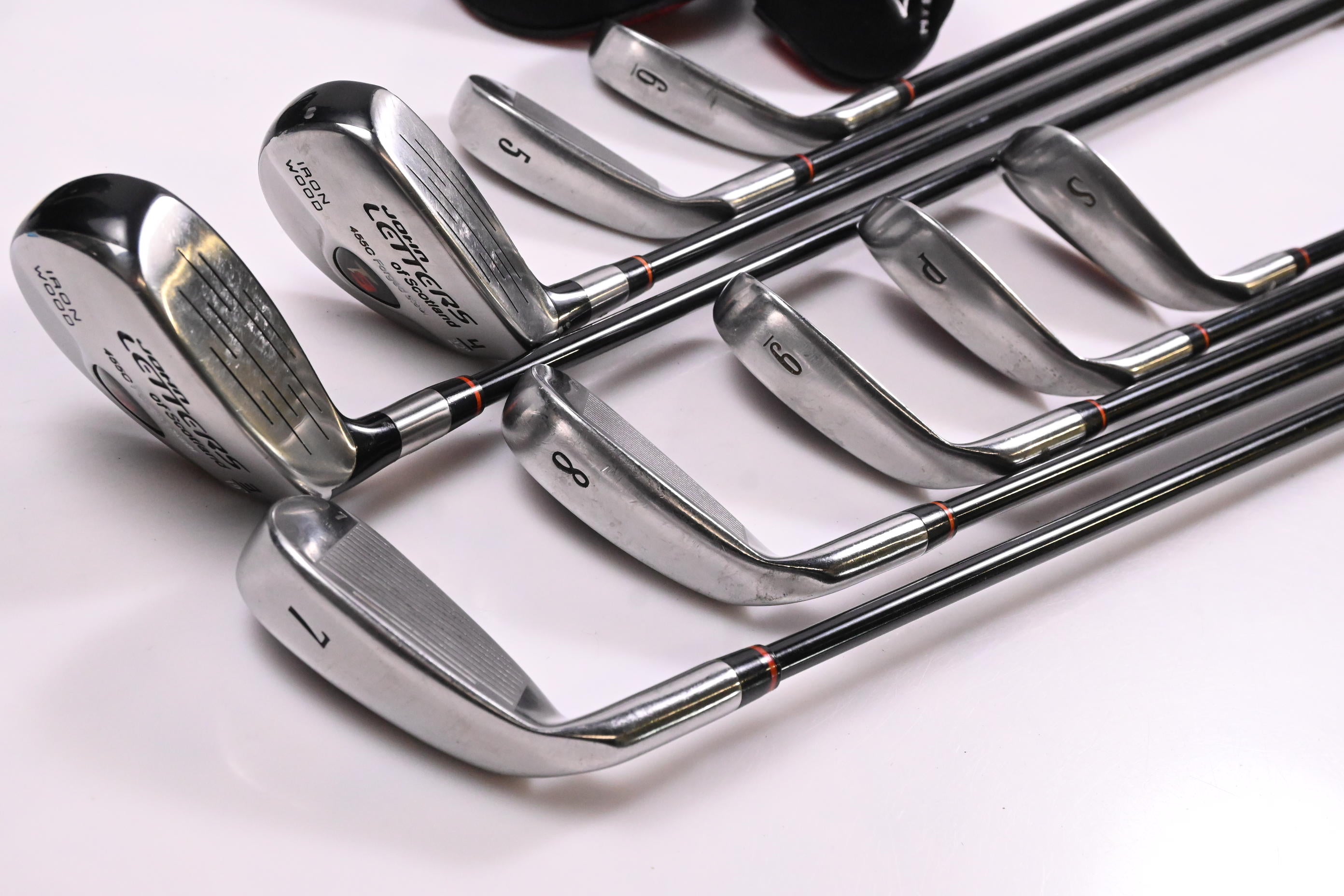 John Letters T9 Irons / 3-4H+5-PW+SW / Regular Flex AcerLite Shafts