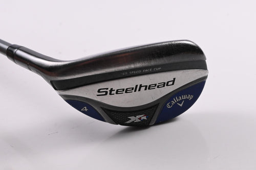 Left Hand Callaway Steelhead XR #4 Hybrid / 22 Degree / Senior Flex Matrix Ozik
