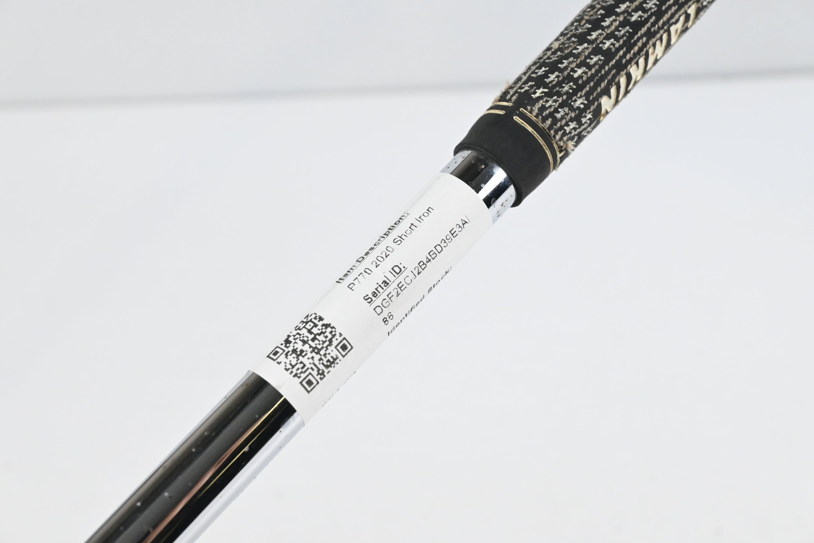 Left Hand Taylormade P770 2020 #9 Iron / Stiff Flex Project X Rifle Steel Shaft