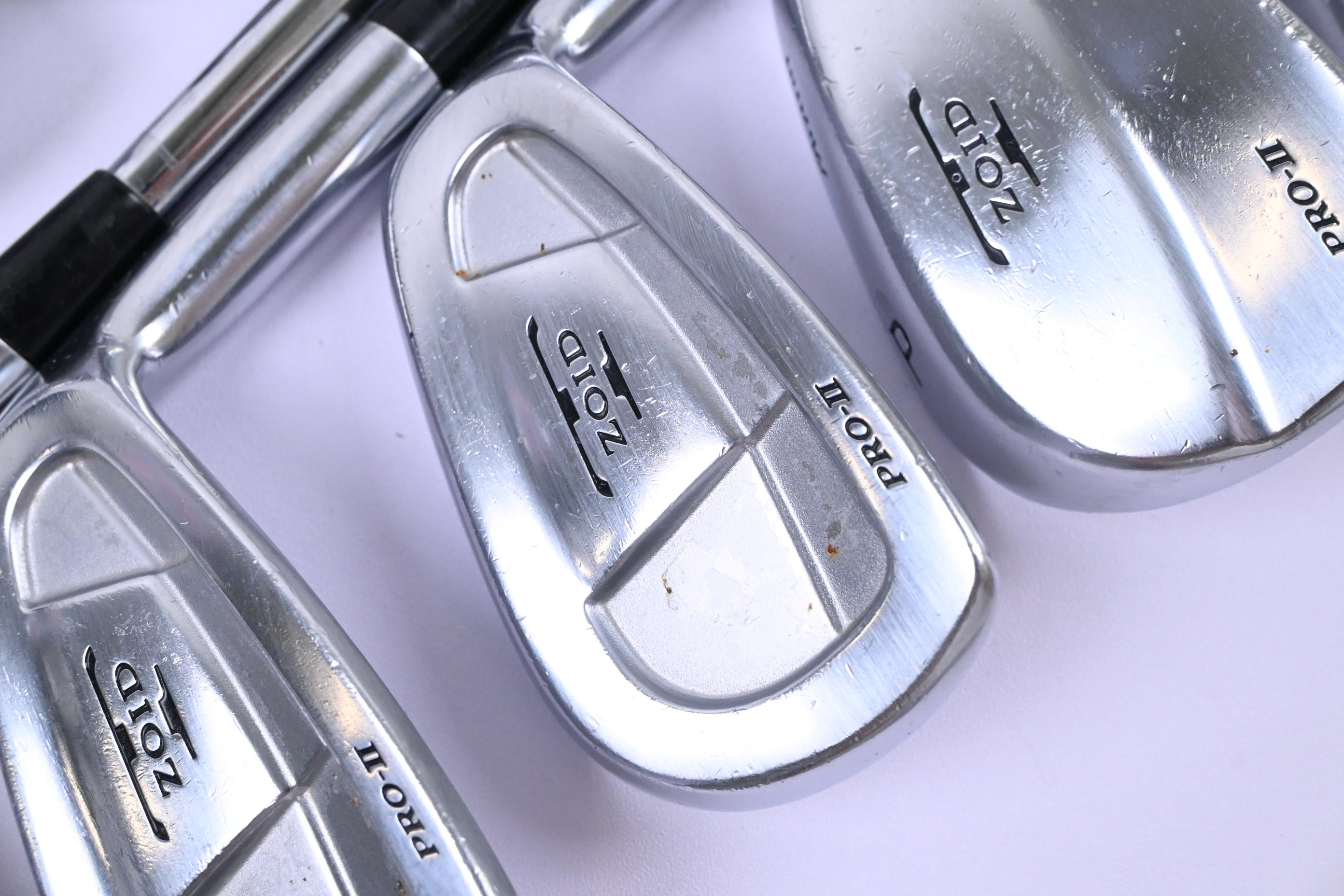 Mizuno T-Zoid Pro II Irons / 2-PW+SW / Stiff Flex Dynamic Gold Shafts