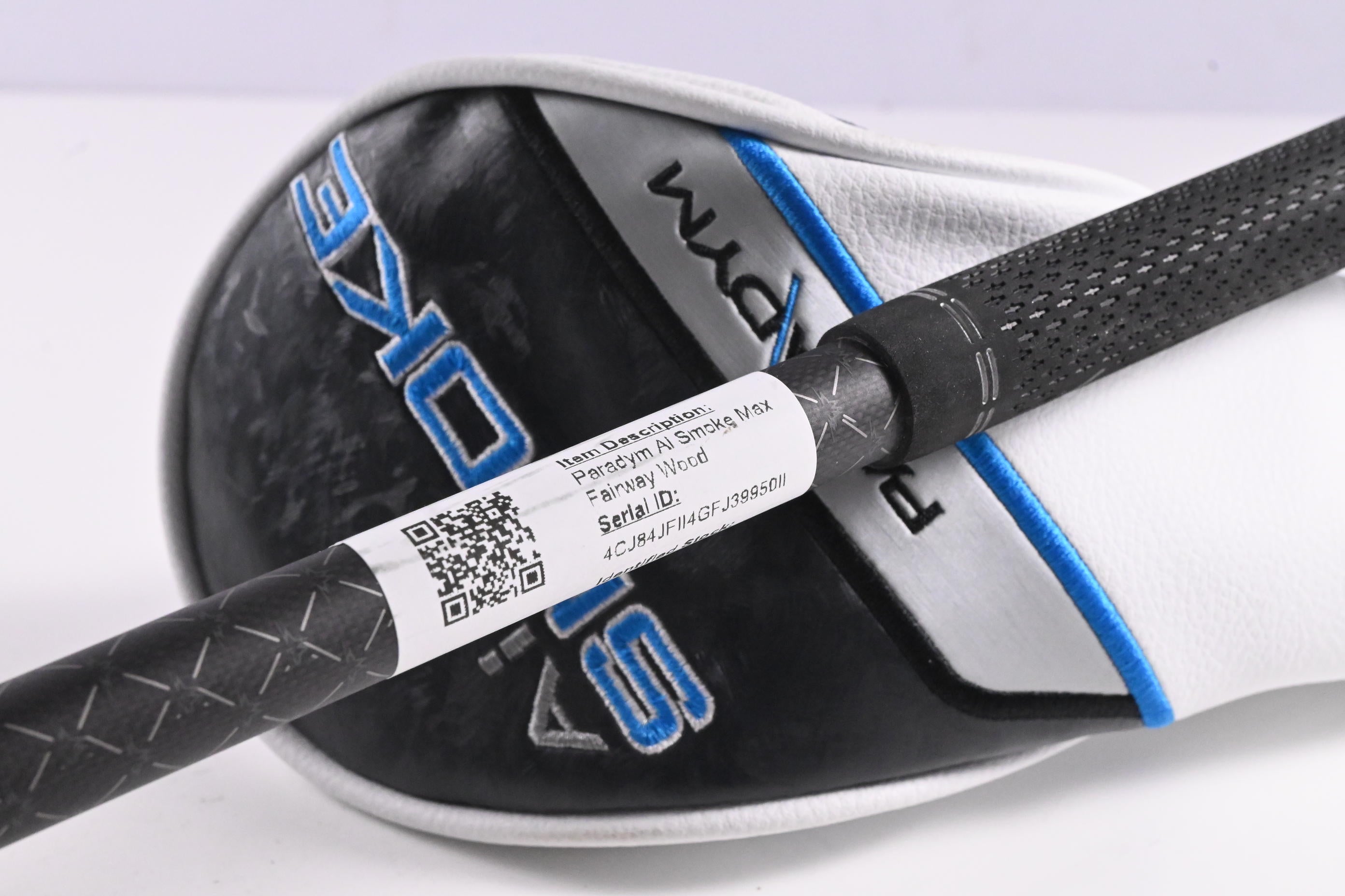 Left Hand Callaway Paradym Ai Smoke Max #3 Wood / 15 Degree / Stiff Flex Tensei