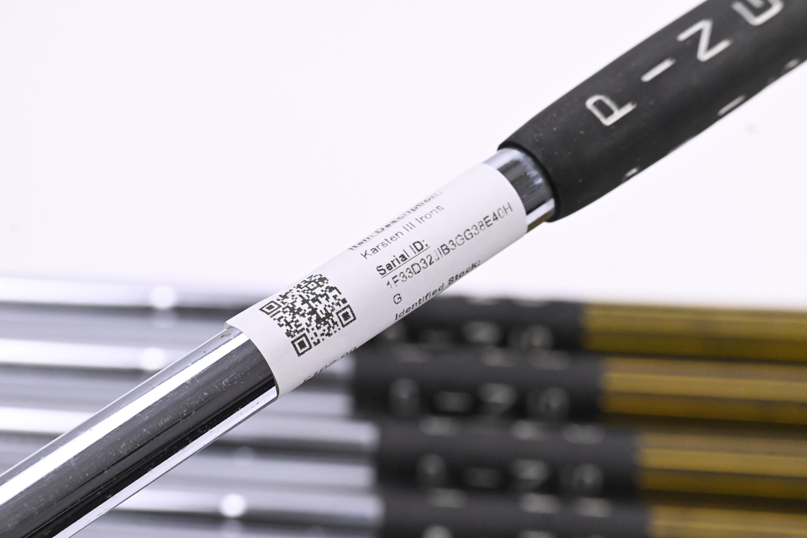Ping Karsten III Irons / 3-PW / Green Dot / Regular Flex Ping JZ Shafts