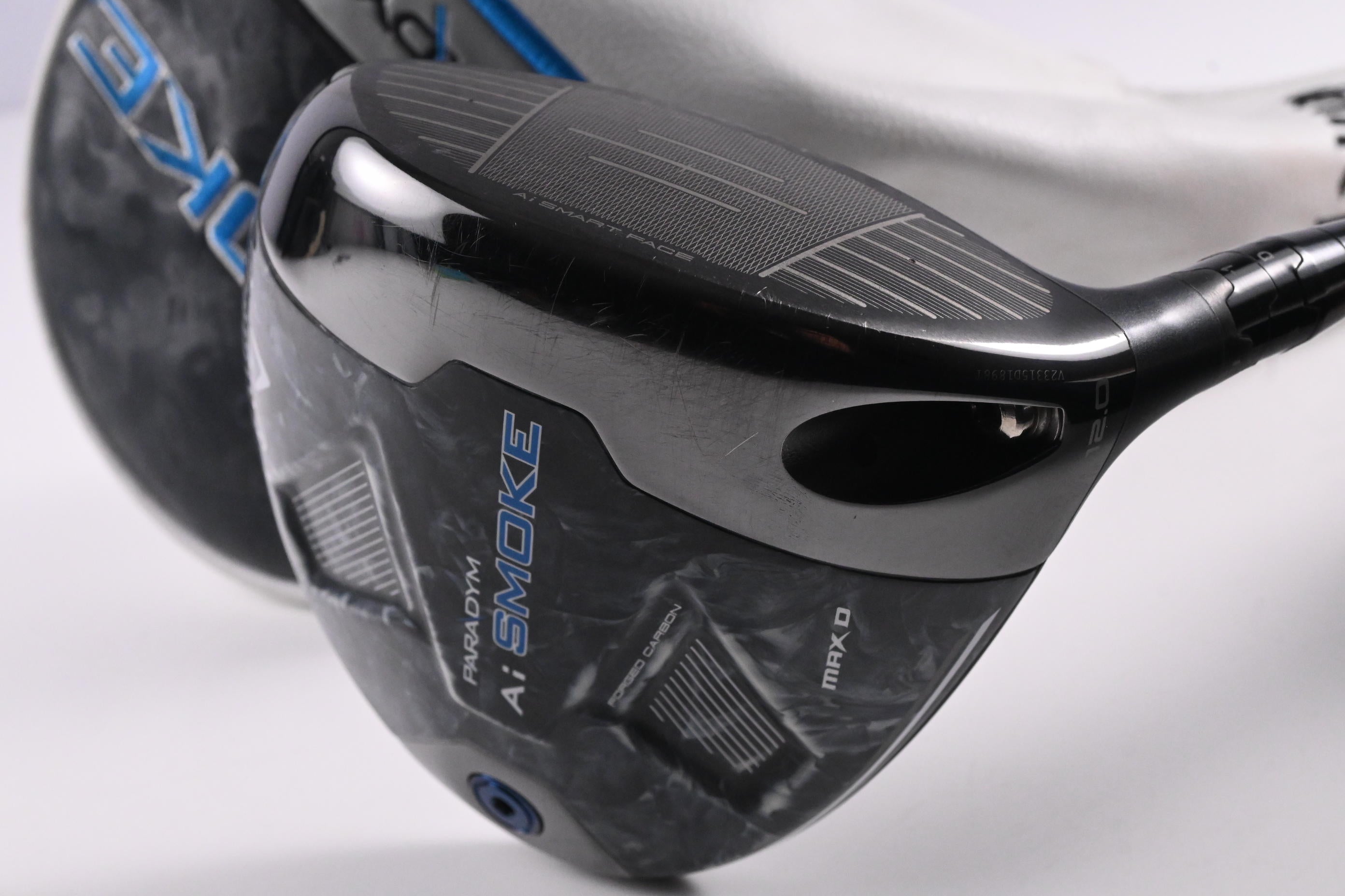 Callaway Paradym Ai Smoke Max D Driver / 12 Degree / Stiff Flex Tensei AV White 65