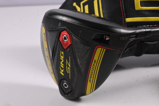 Cobra King Speedzone Driver / 10.5 Degree / Stiff Flex HZRDUS Smoke Yellow 60 Shaft