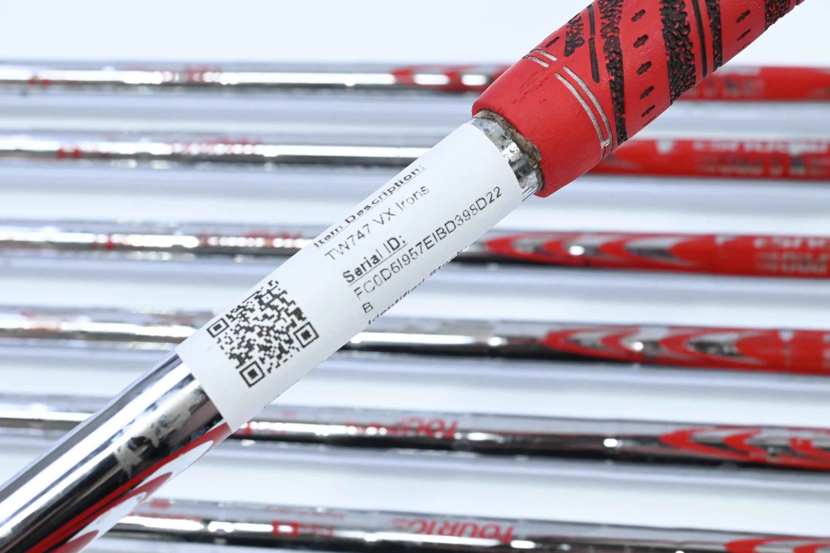 Honma TW747 VX Irons / 4-PW / Stiff Flex NS Pro Modus3 Tour 105 Shafts