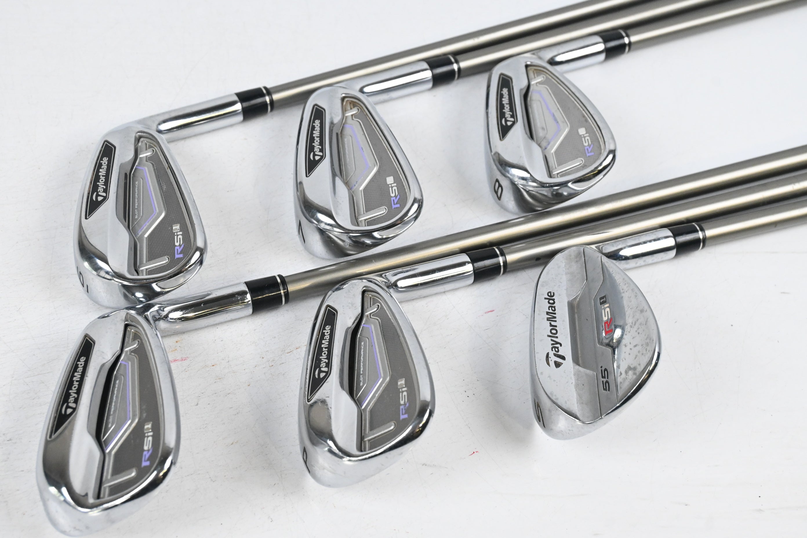 Ladies Taylormade RSi1 Irons / 6-PW+SW / Ladies Flex Taylormade Reax 45 Shafts