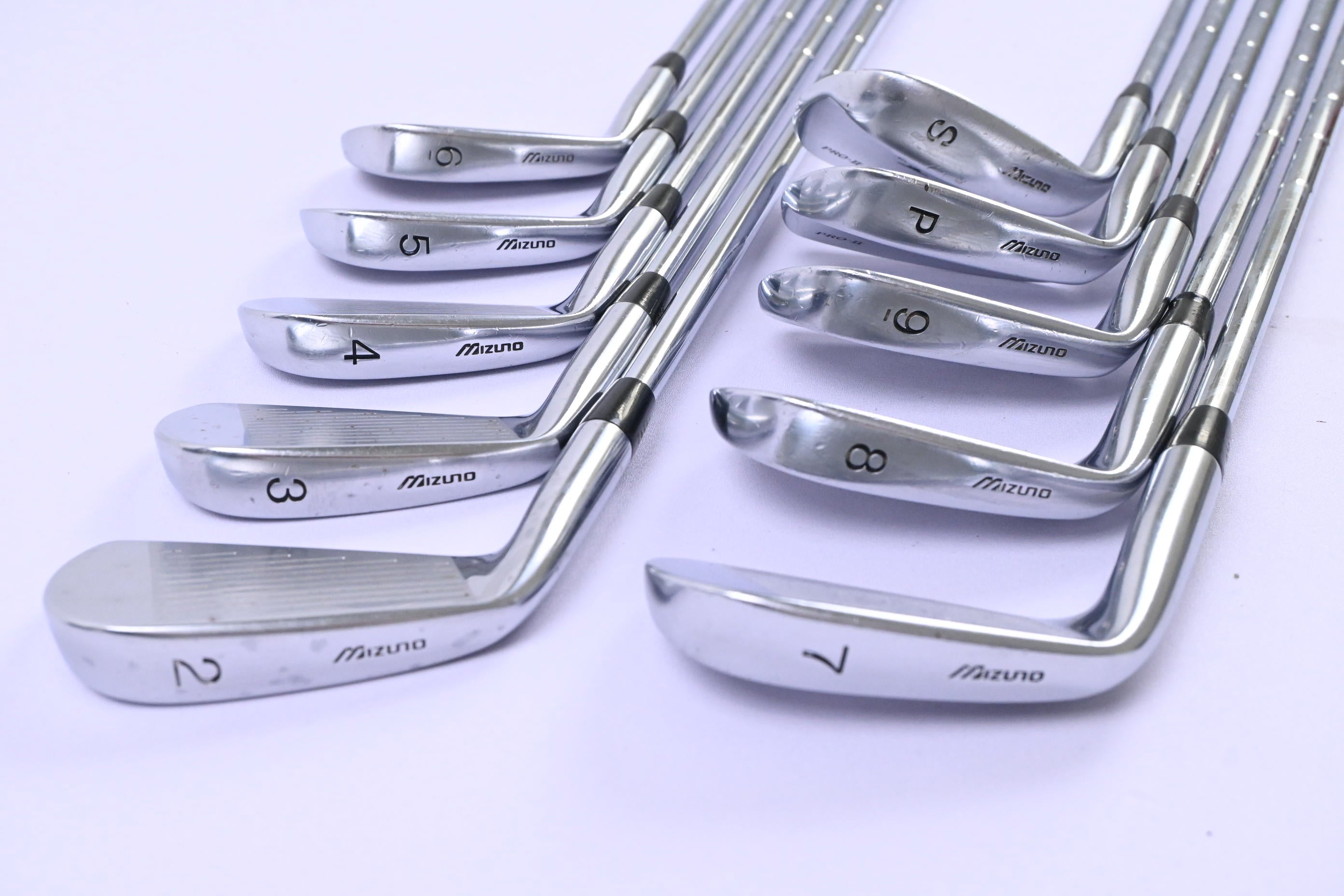 Mizuno T-Zoid Pro II Irons / 2-PW+SW / Stiff Flex Dynamic Gold Shafts