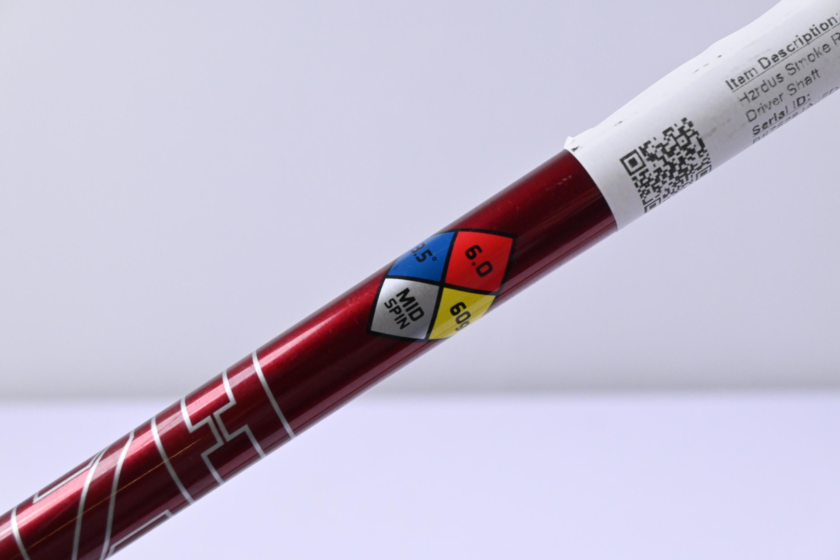 Project X HZRDUS Smoke Red RDX 60 Driver Shaft / Stiff Flex / Taylormade 2nd Gen