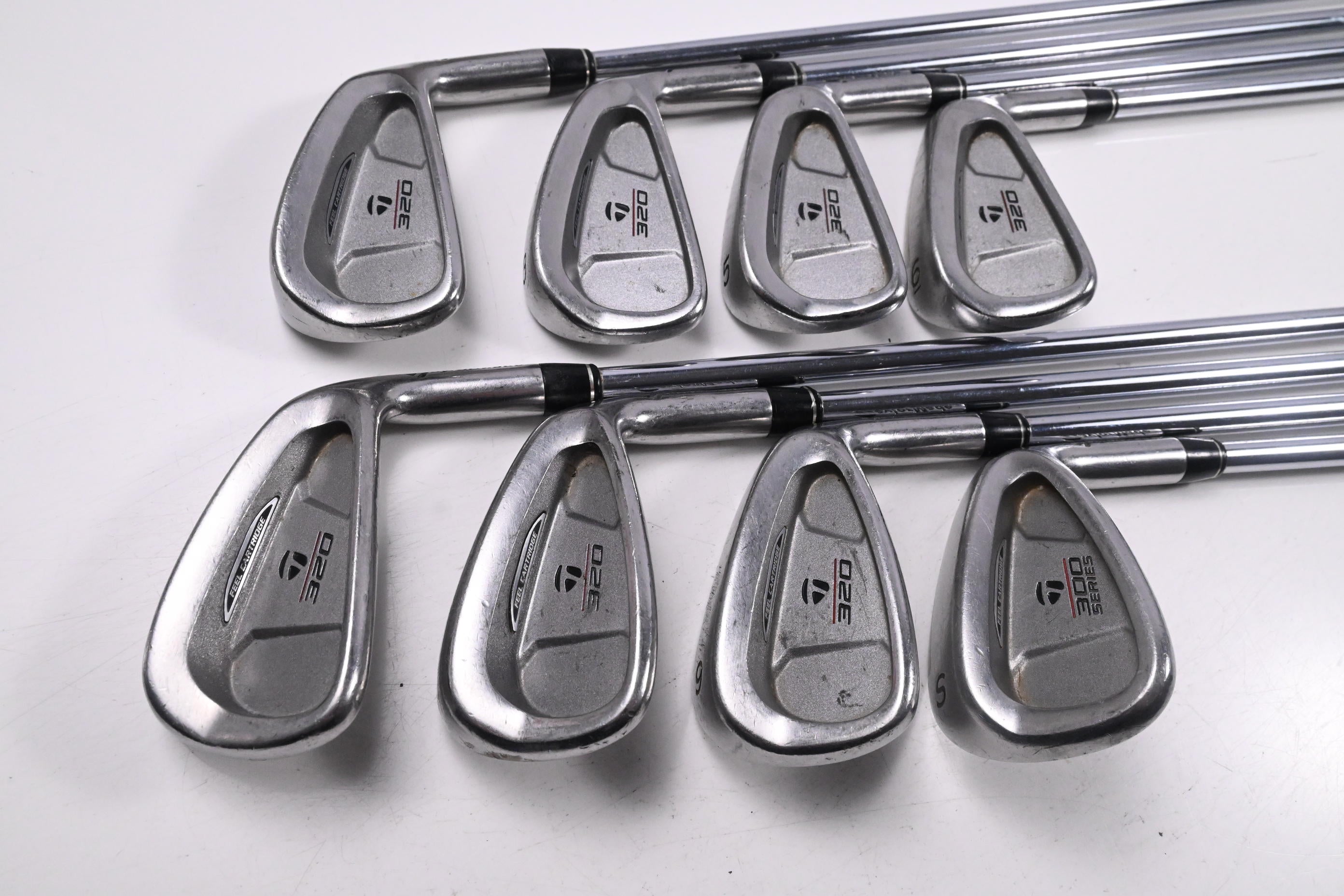 Taylormade 320 Steel Irons / 3-9i+SW / Regular Flex Taylormade 80 / No PW