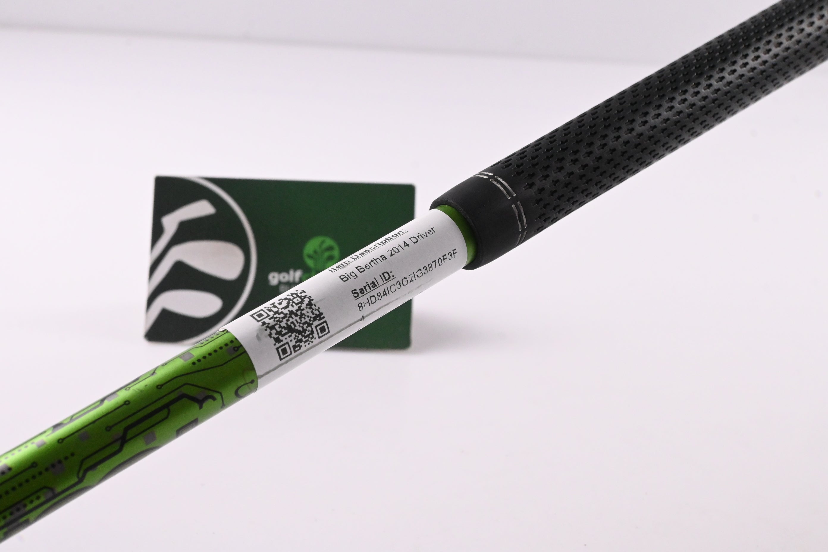 Callaway Big Bertha 2014 Driver / 9 Degree / Stiff Flex Aldila Tour Green 65