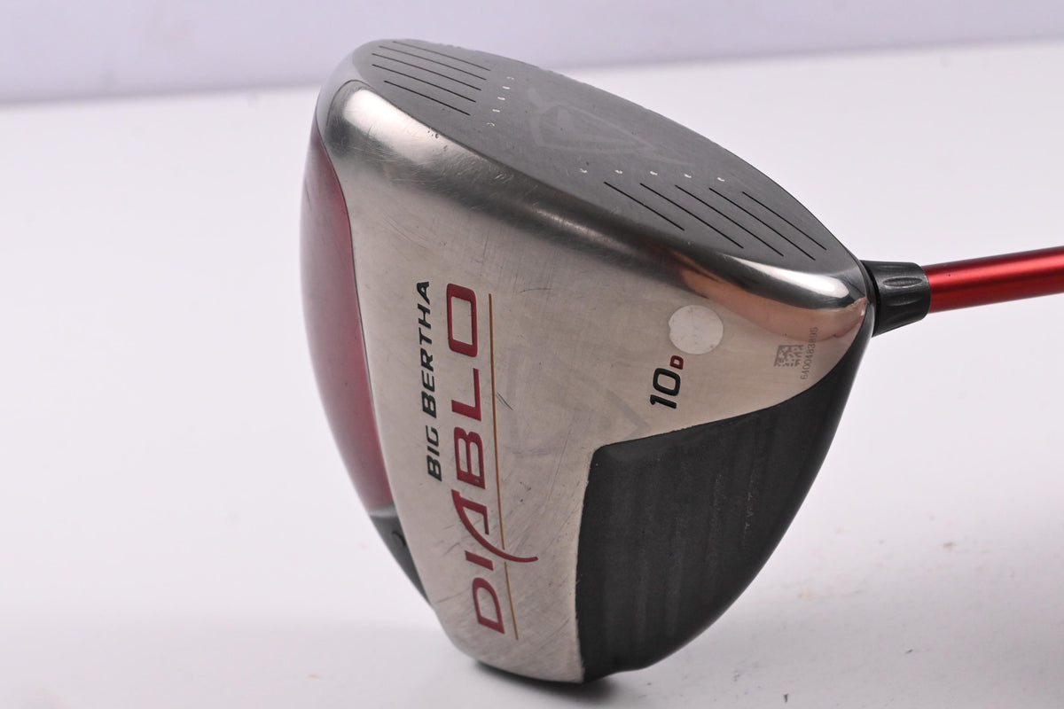 Callaway Big Bertha Diablo Driver / 10 Degree / Regular Flex Aldila DVS 65 Shaft