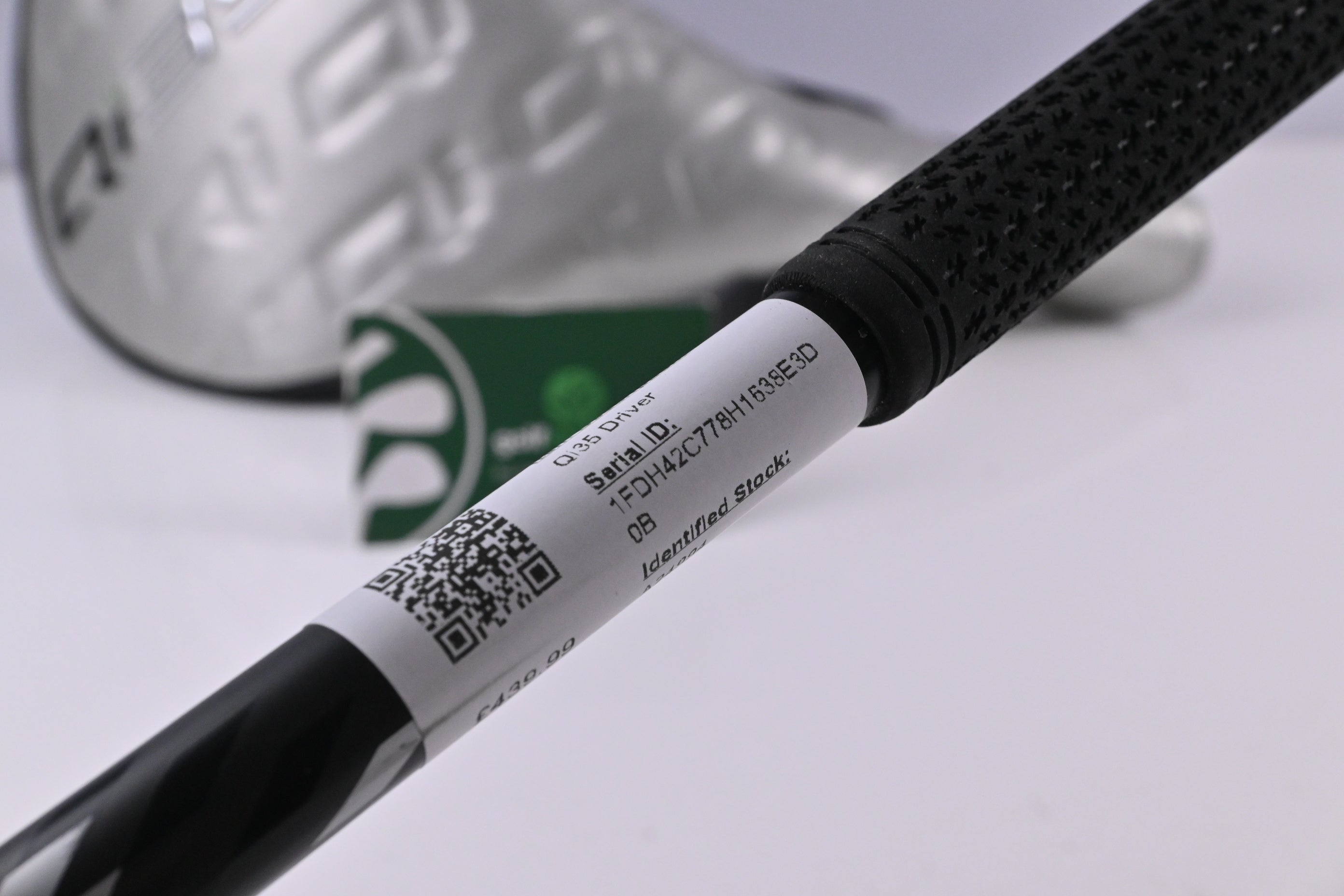 Taylormade Qi35 Driver / 9 Degree / Stiff Flex Project X Cypher 2.0 50 Shaft