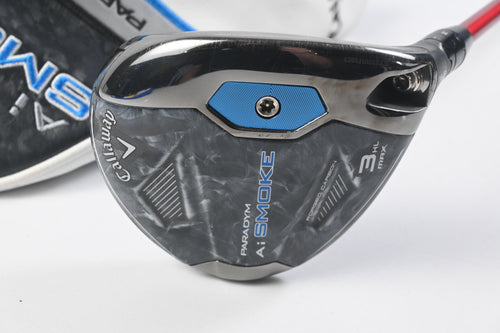 Tour Issue Callaway Paradym Ai Smoke Max #3HL Wood / 16.5 Degree / Stiff Flex