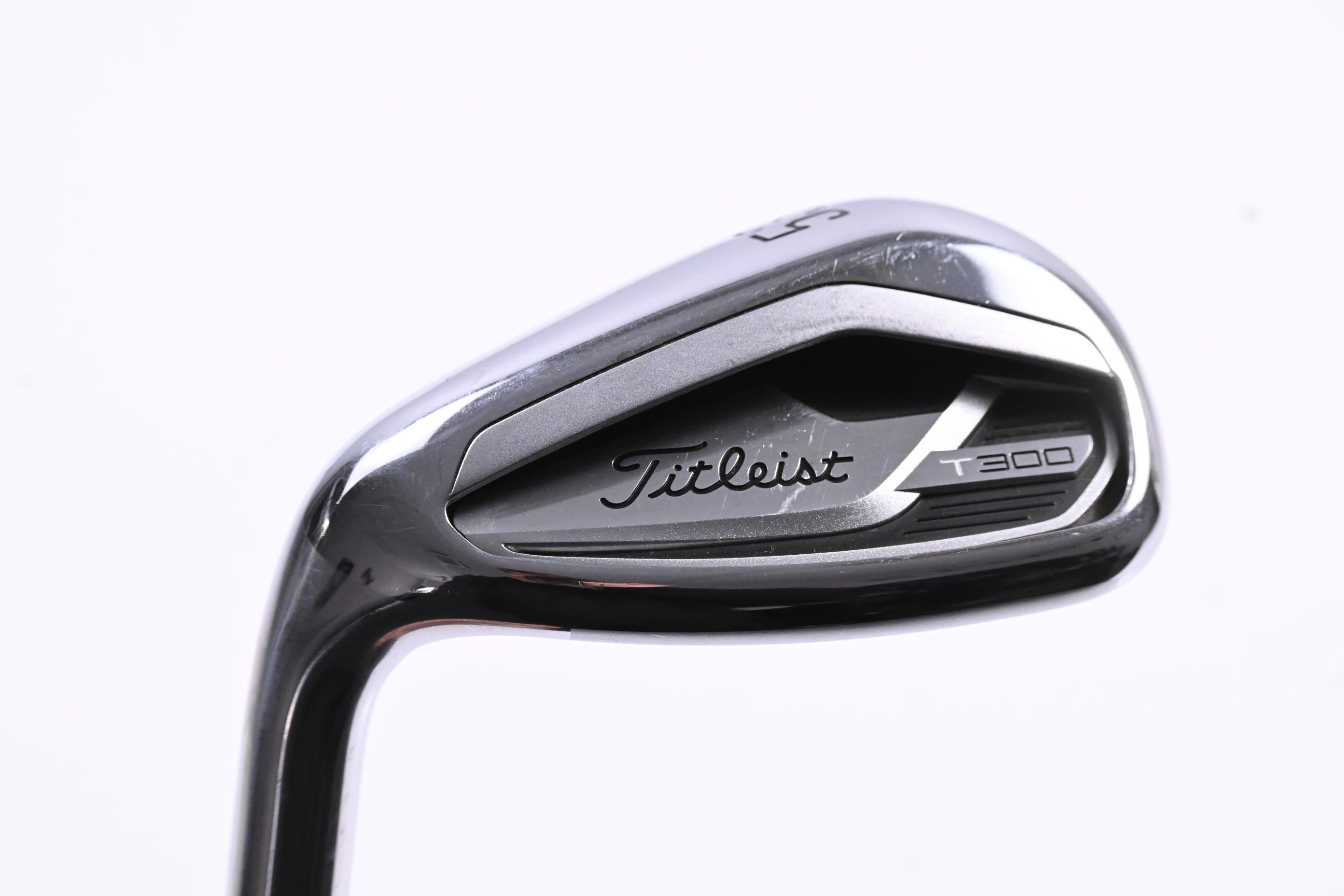 Left Hand Titleist T300 2021 Gap Wedge / 53 Degree / Senior Flex Fubiki 50 Shaft